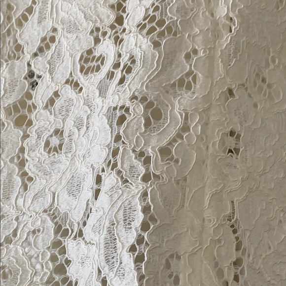 Zara Elegant White Lace Blazer - Picture 9 of 14